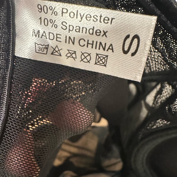 Black bustier - Picture 4 of 4